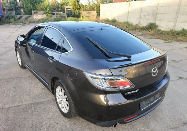 Mazda 6 cena 16800 przebieg: 143000, rok produkcji 2011 z Piła małe 277